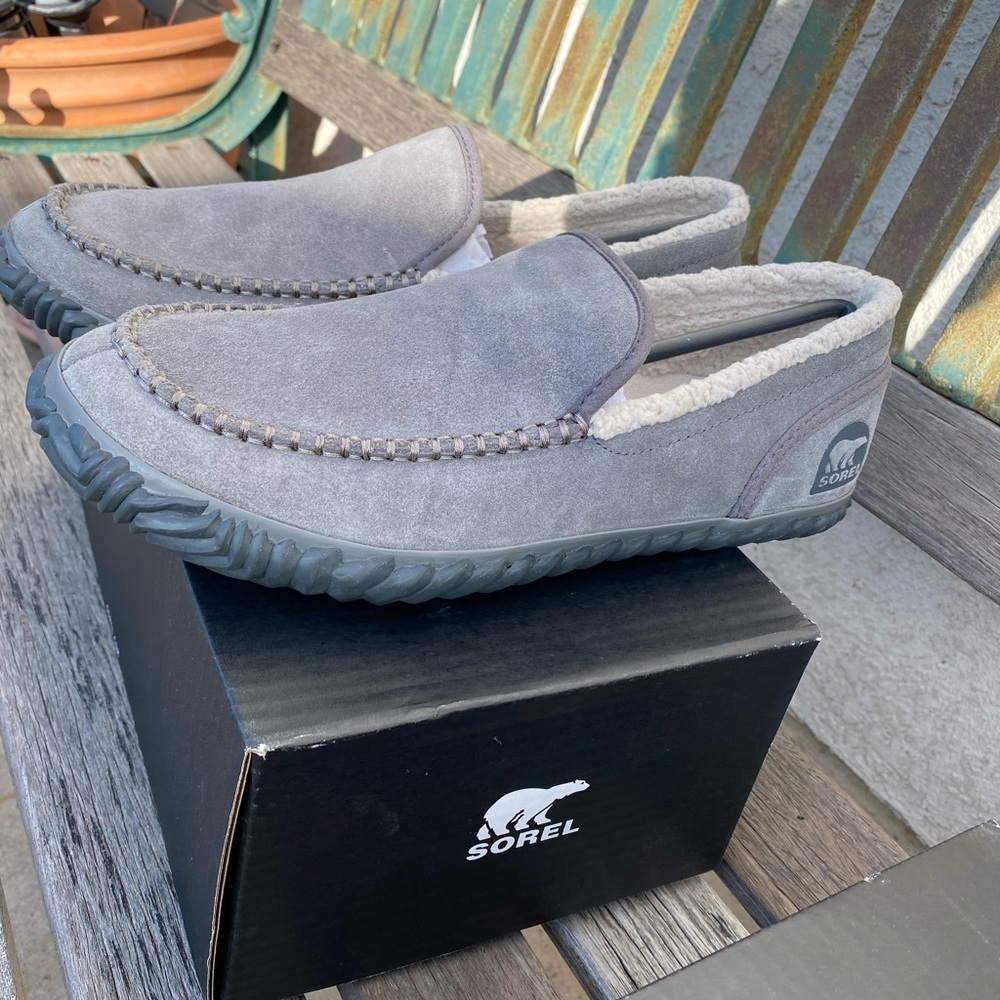 Sorel Dude Moc Moccasin Slippers (Brand New)